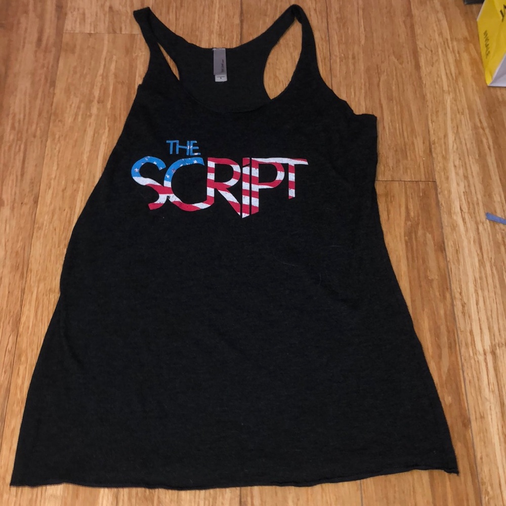 The Script tank top